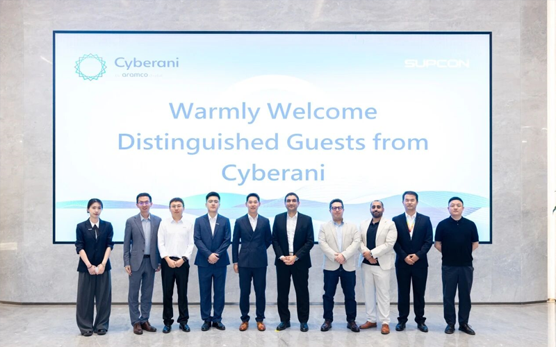 沙特阿美旗下Cyberani高层会见南宫NG28，，，，，，，携手共筑工业信息清静新名堂